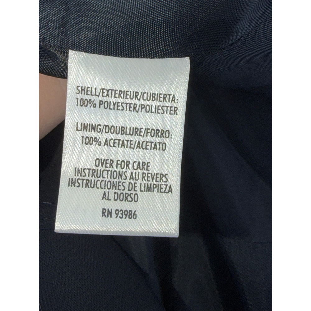 Casual Corner Navy Blue 3 Button Blazer Jacket Womens Size 12 NWT‎ 03121-0686C - Picture 7 of 9